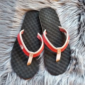 North Face Flip Flops